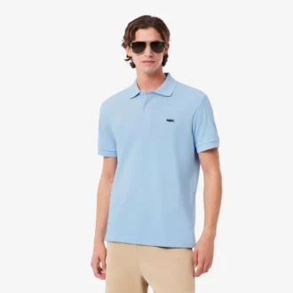 Polos en piqué Classic Fit pour homme avec crocodile en relief