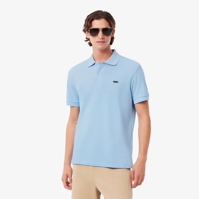 Polos en piqué Classic Fit pour homme avec crocodile en relief Polos en piqué Classic Fit pour homme avec crocodile en relief