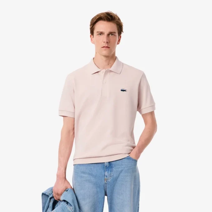 Polos en piqué Classic Fit pour homme avec crocodile en relief Polos en piqué Classic Fit pour homme avec crocodile en relief