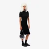 Polos femme slim fit en maille côtelée duveteuse Polos femme slim fit en maille côtelée duveteuse