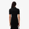 Polos femme slim fit en maille côtelée duveteuse Polos femme slim fit en maille côtelée duveteuse