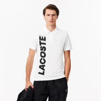 Polos Lacoste Movement imprimés pour homme, coupe classique