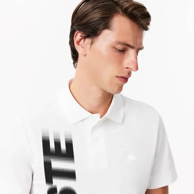 Polos Lacoste Movement imprimés pour homme, coupe classique Polos Lacoste Movement imprimés pour homme, coupe classique