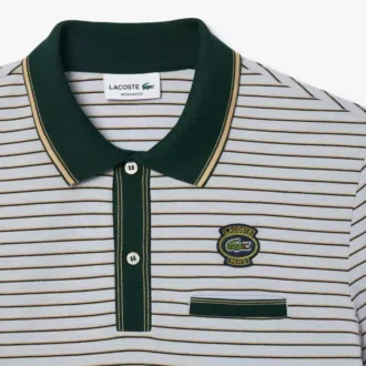 Polos Mini Piqué rayé coupe classique pour homme