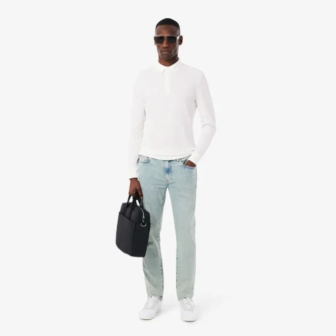Polos Paris Stretch Piqué pour homme, coupe classique Polos Paris Stretch Piqué pour homme, coupe classique