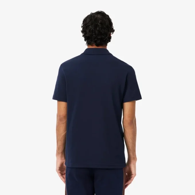 Polos Petit Piqué à blocs de couleur pour homme, coupe classique Polos Petit Piqué à blocs de couleur pour homme, coupe classique