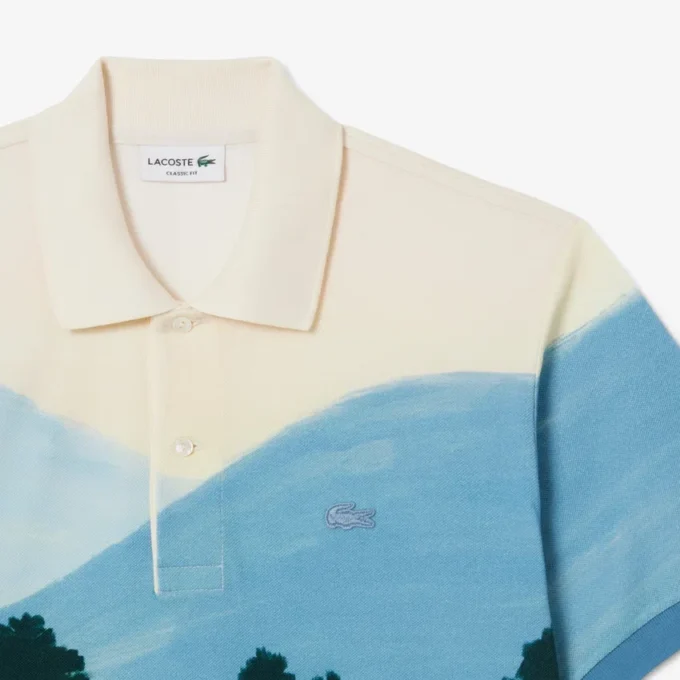 Polos Petit Piqué imprimés coupe classique pour homme Polos Petit Piqué imprimés coupe classique pour homme
