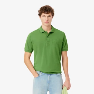 Polos Petit Piqué à la coupe classique avec détails brodés