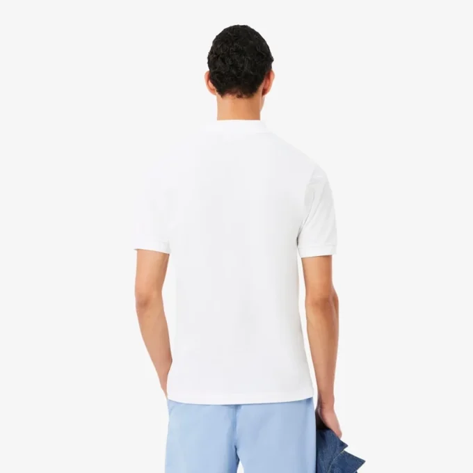 Polos Petit Piqué à la coupe classique avec détails brodés Polos Petit Piqué à la coupe classique avec détails brodés