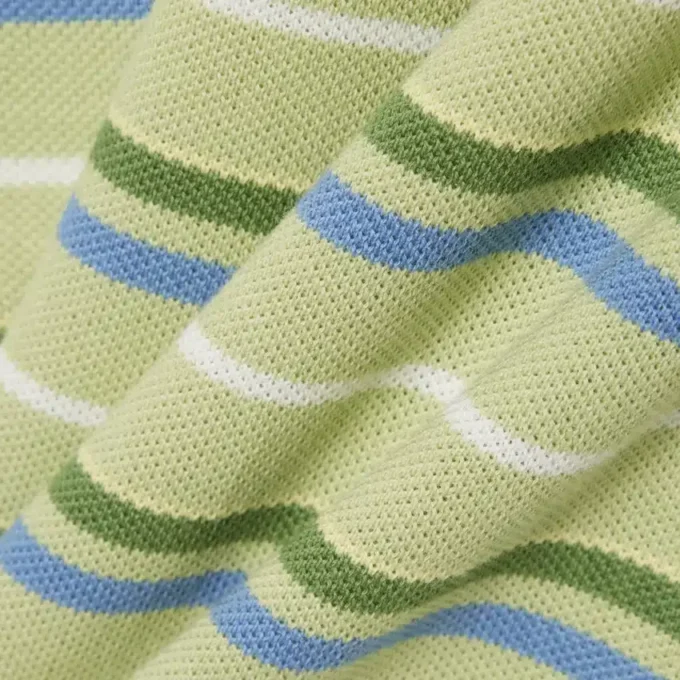 Polos Petit Piqué à rayures contrastées pour garçon Polos Petit Piqué à rayures contrastées pour garçon
