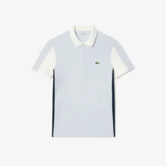 Polos pour homme coupe classique à blocs de couleur