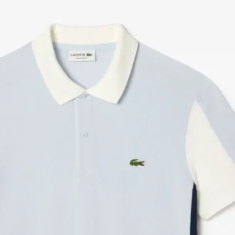 Polos pour homme coupe classique à blocs de couleur
