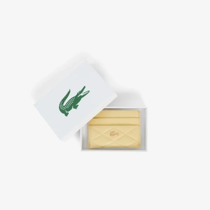 Porte-cartes en cuir Crocodelle