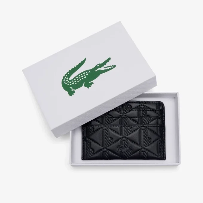 Porte-cartes en cuir gaufré Maheki Porte-cartes en cuir gaufré Maheki