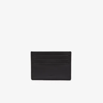 Porte-cartes en cuir monogrammé