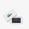 Porte-cartes en cuir monogrammé avec fermeture à glissière Porte-cartes en cuir monogrammé avec fermeture à glissière
