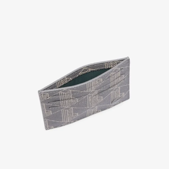 Porte-cartes en toile imprimée monogramme The Blend