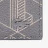Porte-cartes en toile imprimée monogramme The Blend