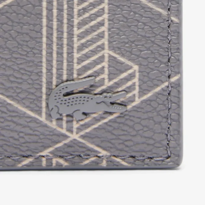 Porte-cartes en toile imprimée monogramme The Blend