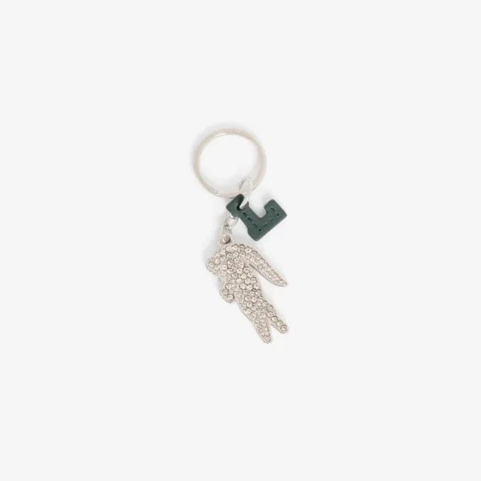 Porte-clés avec breloques crocodile Diamanta L
