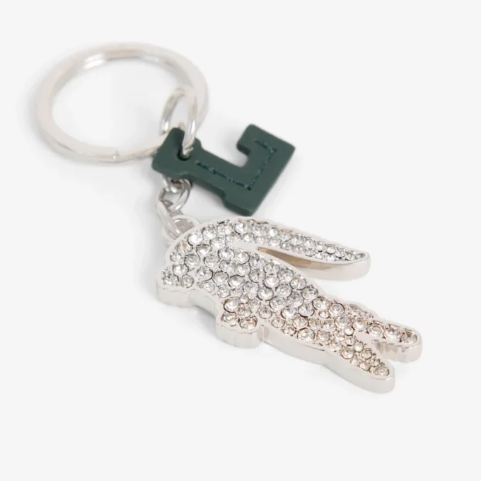 Porte-clés avec breloques crocodile Diamanta L
