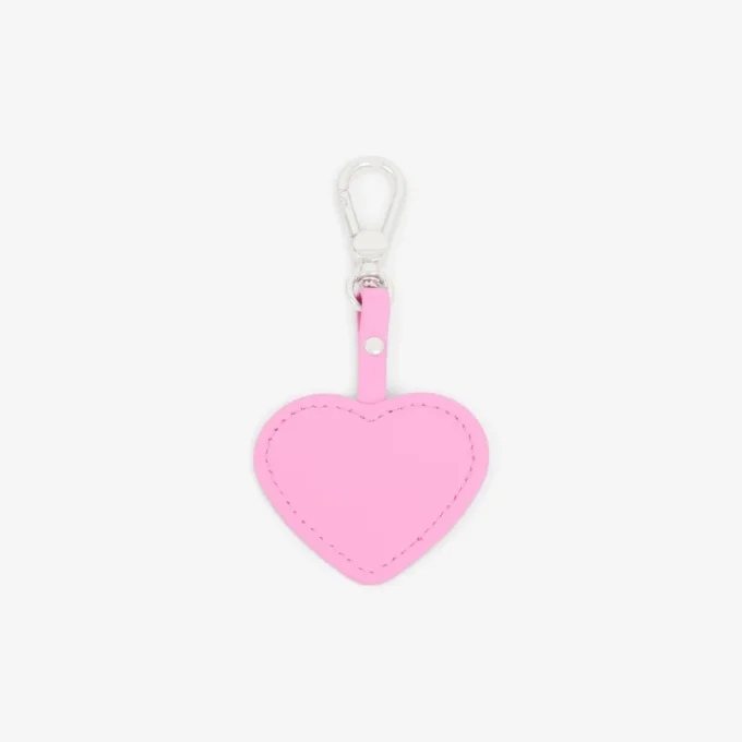 Porte-clés avec breloques en forme de cœur Porte-clés avec breloques en forme de cœur