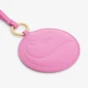 Porte-clés avec breloques en forme de raquette de tennis et miroir L Porte-clés avec breloques en forme de raquette de tennis et miroir L