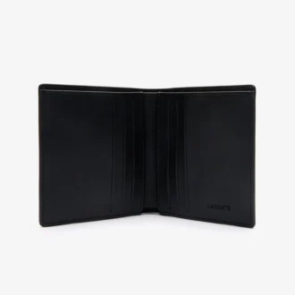 Portefeuille compact en cuir Monogram