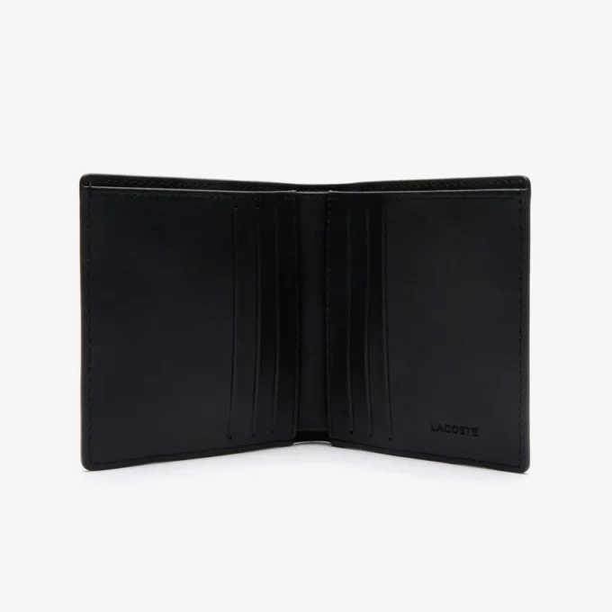 Portefeuille compact en cuir Monogram Portefeuille compact en cuir Monogram