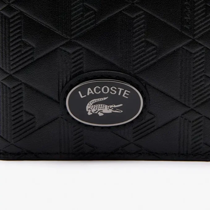 Portefeuille compact en cuir Monogram Portefeuille compact en cuir Monogram