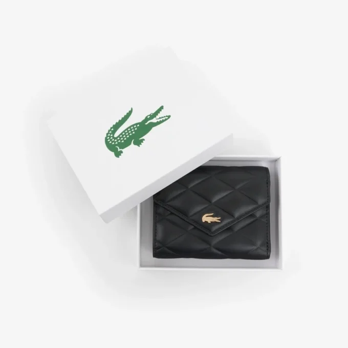 Portefeuille en cuir Crocodelle