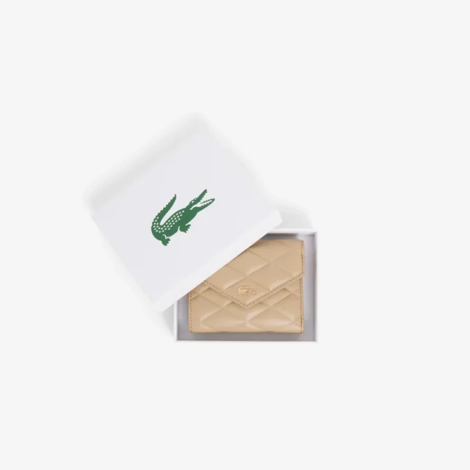 Portefeuille en cuir Crocodelle