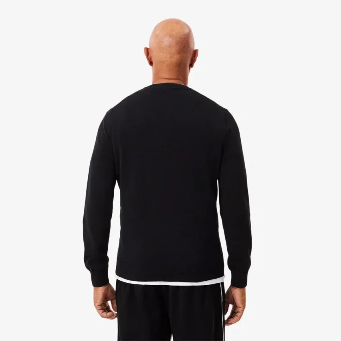 Pull à col en V en coton pour homme Pull à col en V en coton pour homme