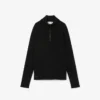 Pull à col montant en maille côtelée 3D pour femme Pull à col montant en maille côtelée 3D pour femme