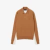Pull à col polo en laine mélangée Runway
