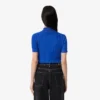 Pull à col polo en maille côtelée pour femme Pull à col polo en maille côtelée pour femme