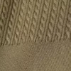 Pull à col polo en maille torsadée Runway