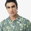 Pull à col polo et imprimé graphique à manches courtes pour homme Pull à col polo et imprimé graphique à manches courtes pour homme