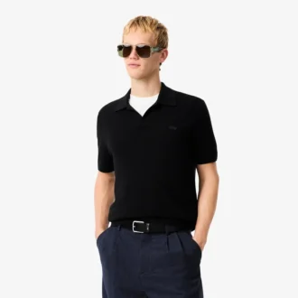 Pull à col polo ouvert en coton The Blend pour homme