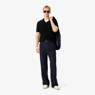 Pull à col polo ouvert en coton The Blend pour homme