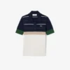 Pull à col polo rayé pour femme, fabriqué en France Pull à col polo rayé pour femme, fabriqué en France