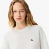 Pull à col rond en coton coupe décontractée pour femme Pull à col rond en coton coupe décontractée pour femme