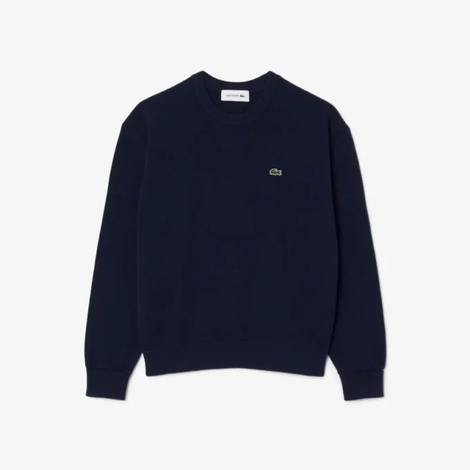 Pull à col rond en coton coupe décontractée pour femme Pull à col rond en coton coupe décontractée pour femme