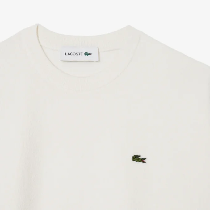 Pull à col rond en coton coupe décontractée pour femme Pull à col rond en coton coupe décontractée pour femme