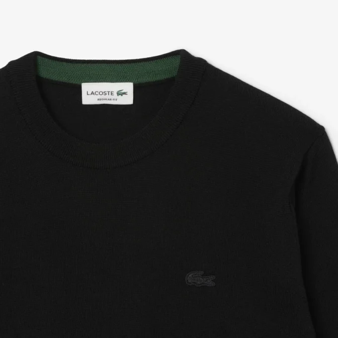 Pull à col rond en laine mérinos pour homme Pull à col rond en laine mérinos pour homme
