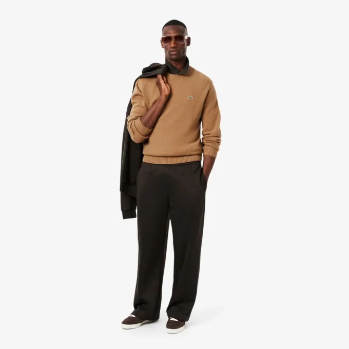 Pull à col rond en laine pour homme Pull à col rond en laine pour homme