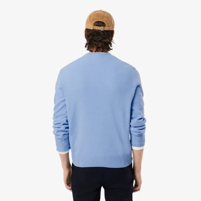 Pull à col rond en laine pour homme Pull à col rond en laine pour homme