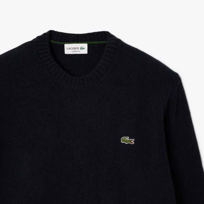 Pull à col rond en laine pour homme Pull à col rond en laine pour homme