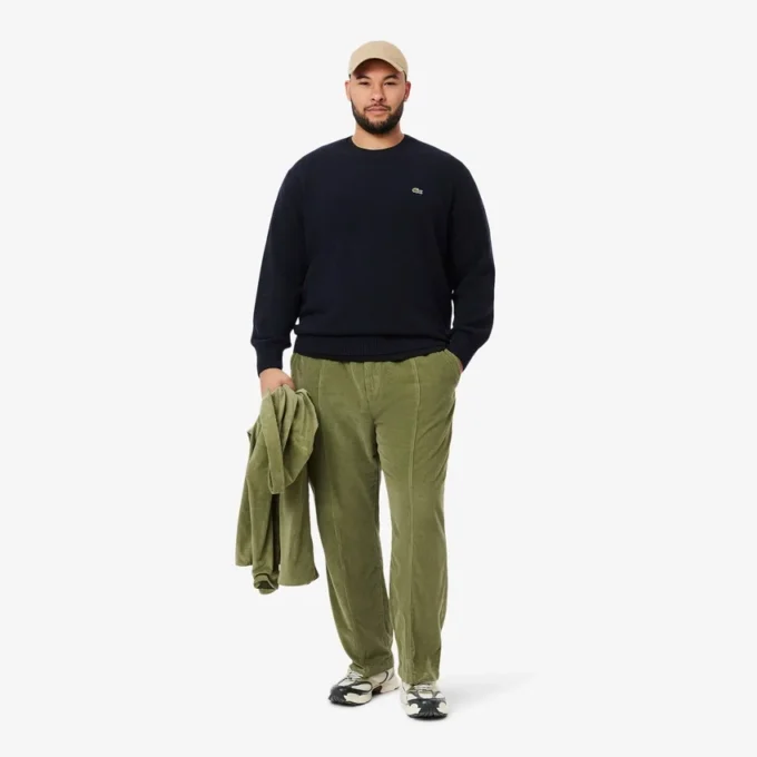Pull à col rond en laine pour homme Pull à col rond en laine pour homme