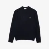Pull à col rond en laine tricotée torsadée pour homme Pull à col rond en laine tricotée torsadée pour homme